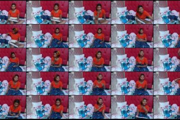 BondiBitch Lovcams Gentle African Queen Siren Bops her Massive Tits.