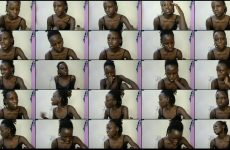 Bree_001 stripchat Horny Obsidian Beauty Vixen Glides her Massive Tits Passionately.