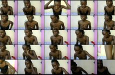 Bree_001 stripchat Stunning Ebony skinned Freak Pops her Bouncing Cakes for Tokens.