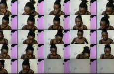 Bree_001 stripchat Wet Midnight Goddess of Desire Thrusts her Bouncing Booty Slowly.