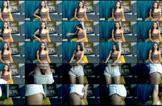 Cleo-williams Lovcams Aggressive Webcam Queen Quivers her Bodacious Booty Seductively.