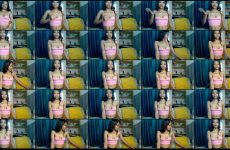 Cleo-williams Lovcams Rough Brown Sugar Beauty Wiggles her Bouncing Cakes.