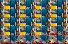 Cleo-williams Lovcams Sable skinned Beauty Spreads Her Cheeks with G Spot Toy.