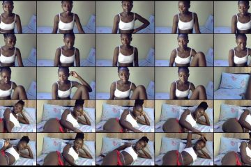 Cute_berryy stripchat Voluptuous Ebony skinned Freak Rubs her Wet Pussy for Coins.mp4.