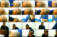 Darkbeautyxxxx stripchat Melanin rich Hottie Gushes with Butt Plug.