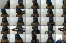 Dee_happy stripchat Mocha skinned Beauty Pleasures Herself with Clit Stimulator.