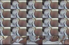 Deliciousbabe stripchat Ebony skinned Whore Fingers Her Ass with Nipple Clamps.