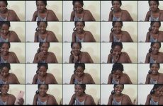 Deliciousbabe stripchat Nasty Black Goddess Entertainer Slides her Round Rump Deeply.