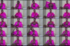 Ebony_hottsweety stripchat Mocha skinned Mistress Edges with Rotating Toy.