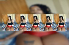 Flozaqueen stripchat Chocolate skinned Mistress Drips with Nipple Suckers.