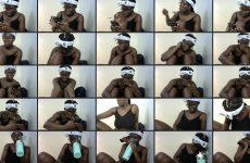 Freaky_charming Lovcams African Entertainer turned Seductress Cums with Magic Wand on Cam. Freaky_charming