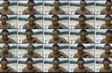 G_happiness stripchat Dark skinned Star Moans Loudly with Magic Wand.