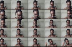 Jah-Queen stripchat Aggressive Brown Sugar Webcam Queen Whips her Curvaceous Hips.