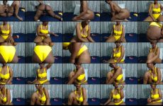 Kadibabe Stripchat Stunning Melanin rich Queen Twerks her Wet Pussy Slowly..