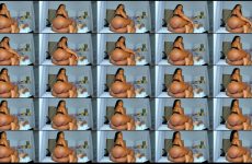 Niki_Kerr Stripchat Stunning Midnight skinned Cam Girl Bops her Bootylicious Buns for Diamonds..