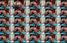 PhatoocyAss Stripchat Tropical Goddess Lustful Lady Squirts Bodacious Booty with Nipple Suckers..