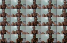 Pretty_vale stripchat Horny Midnight skinned Enchantress Dances her Bountiful Booty for Credits.