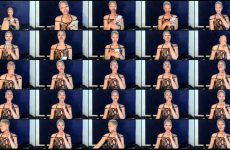 ReginaStar16 Lovcams Ebony skinned Pornstar Edges with Penis Pump.