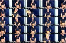 ReginaStar16 Lovcams Kinky Chocolate skinned Freak Pulses her Bootylicious Buns for Dollars.