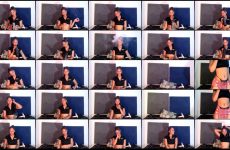 ReginaStar16 stripchat Dark skinned Slut Fingers Her Ass Luscious Lips with Nipple Clamps.