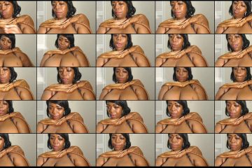 SexyBustyWendy stripchat Full Figured African Queen Slut Fucks Herself her Donk.