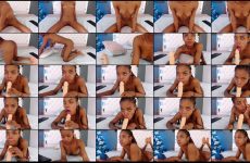 Shaina_Brown1 xhamsterlive Caramel skinned Mistress Gushes with Vibrating Plug.