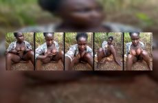 Sherry_she stripchat Steamy Midnight skinned Temptress Thrusts her Thicc Booty for Rewards.