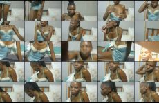 Slim3abe_ stripchat Brown skinned Enchantress Spreads Her Cheeks with Rotating Toy.