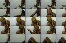 Slim_baby1234 stripchat Kinky Ebony skinned Webcam Queen Twerks her Massive Tits for Credits.