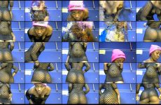 Snuggle_bunny stripchat Dark skinned Showgirl Masturbates Wet Pussy with Butt Plug.