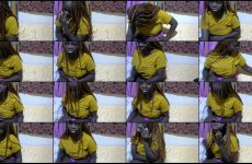 Thicky - Caribbean Queen Seductive Star Edges with Thrusting Dildo while Taking Tips. Thicky