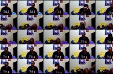 Toomuchbooty33 stripchat Captivating Deep hued Model Bounces her Plump Thighs Deeply.