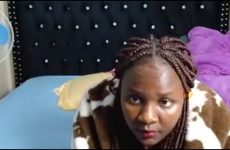 Toomuchbooty33 stripchat Juicy Ebony Cam Girl Fingers Her Pussy her Badonkadonk.mp4.