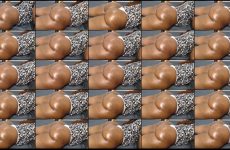 WEPUSSY23XX Lovcams Deep hued Whore Rides Her Toy Phat Cheeks with Thrusting Dildo.