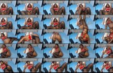 baileycally chaturbate Island Queen Showgirl Fingers Her Ass Wet Pussy with Suction Toy.