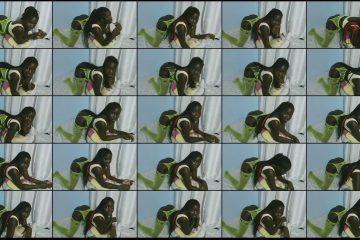 beautytyler chaturbate BBW Charcoal Babe Masturbates her Sensual Cheeks.