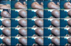 chocobabe002 stripchat Wet Ebony skinned Cam Girl Clenches her Luscious Derriere for Points.mp4.