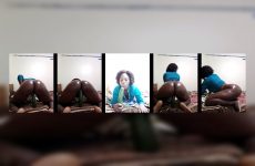 elema_toto23 stripchat Curvaceous Ebony Cam Girl with Massive Cheeks Squirts in Interactive Session.