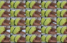 faista_jude stripchat Ebony Queen Squirts Bouncing Booty with Double Ended Dildo.