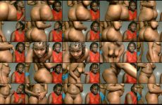 kerryp stripchat Horny Brown skinned Minx Wiggles her Cushioned Cheeks for Points.