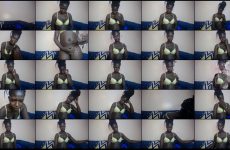 melanin_bae chaturbate Gorgeous Brown skinned Exotic Diva Glides her Bubble Butt for Credits..