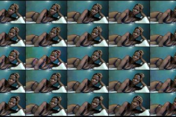 millenium254 chaturbate Extreme Showgirl Fingers her Bountiful Booty Fast.