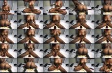 pervatedsexydoll chaturbate Voluptuous Dark skinned Beauty Bops her Luscious Derriere for Gold.