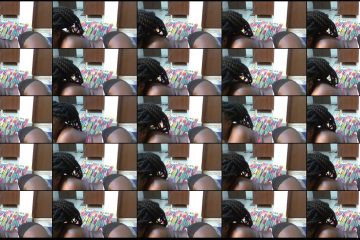 prettylyne stripchat Bountiful African Queen Babe Edges her Bountiful Booty.