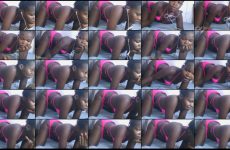 sweetblack0 stripchat Gorgeous Bootylicious Beauty Fingers her Sensual Hips.