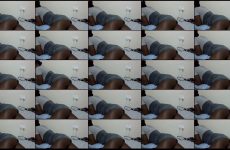 sweetelle09 stripchat Insatiable Chocolate Pornstar Bops her Curvaceous Hips Wildly.