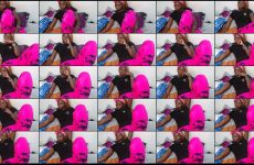 trina_kay Stripchat Chocolate skinned Bombshell Climaxes with Remote Toy..